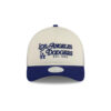 Los Angeles Dodgers Retro Chrome White Women’s M-Crown Stitched A-Frame Trucker Cap