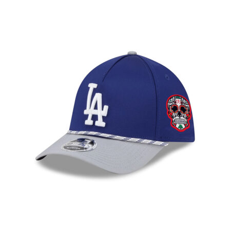 Los Angeles Dodgers Rope Royal M-Crown Stitched A-Frame Stretch Fit Cap