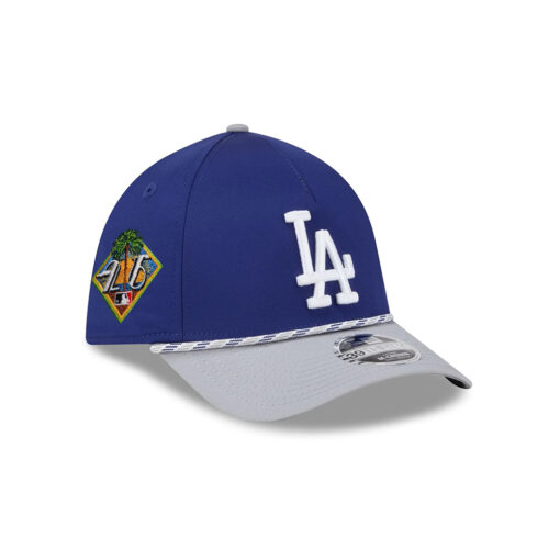 Los Angeles Dodgers Rope Royal M-Crown Stitched A-Frame Stretch Fit Cap