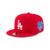 Los Angeles Dodgers Scarlet Basic Fitted Cap in Red