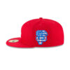 Los Angeles Dodgers Scarlet Basic Fitted Cap in Red