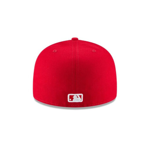 Los Angeles Dodgers Scarlet Basic Fitted Cap in Red