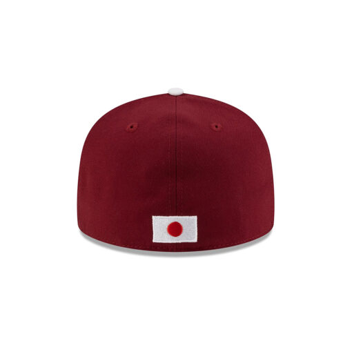 Los Angeles Dodgers Shohei Ohtani Fitted Cap in Cardinal