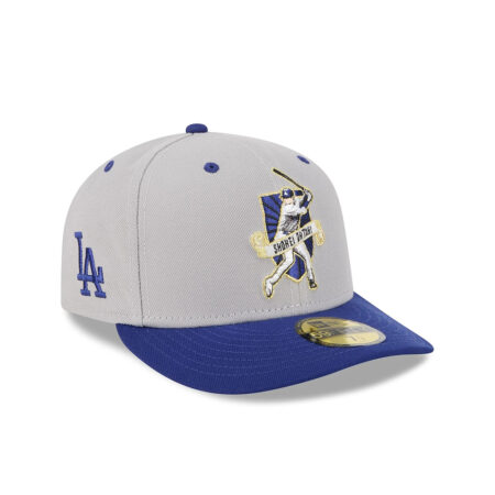 Los Angeles Dodgers Shohei Ohtani Fitted Cap in Gray