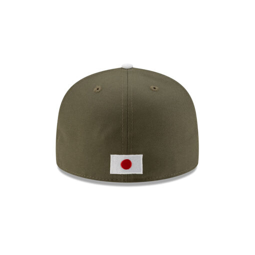 Los Angeles Dodgers Shohei Ohtani Fitted Cap in Olive