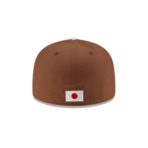 Los Angeles Dodgers Shohei Ohtani Fitted Cap in Tiramisu Brown