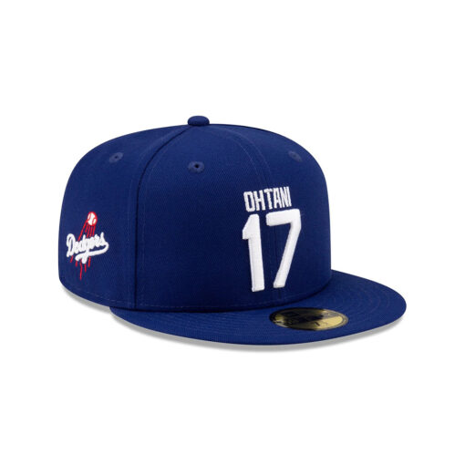 Los Angeles Dodgers Shohei Ohtani No. 17 Fitted Cap in Royal