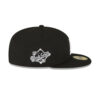 Los Angeles Dodgers Side Patch Fitted Cap in Black 5 Los Angeles Dodgers Side Patch Fitted Cap in Black