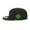 Los Angeles Dodgers St. Patrick’s Day 2026 Black Embroidered Fitted Hat