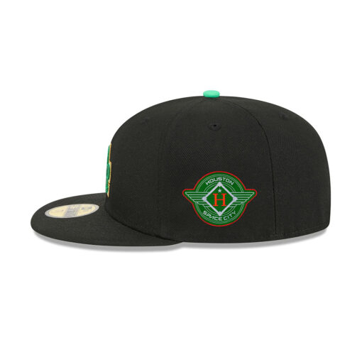 Los Angeles Dodgers St. Patrick’s Day 2026 Black Embroidered Fitted Hat