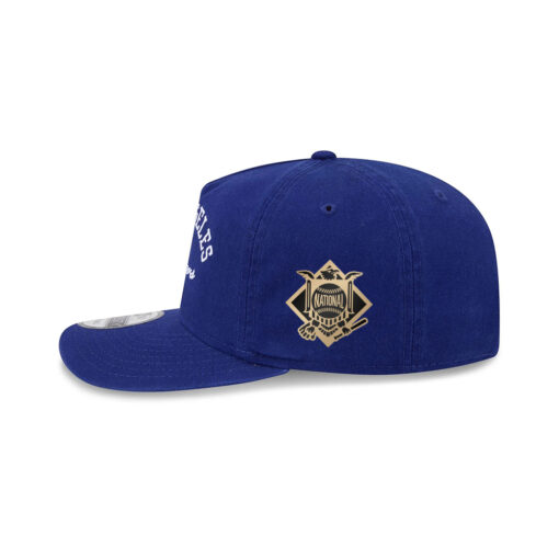 Los Angeles Dodgers Stacked Royal Stitched Adjustable Hat