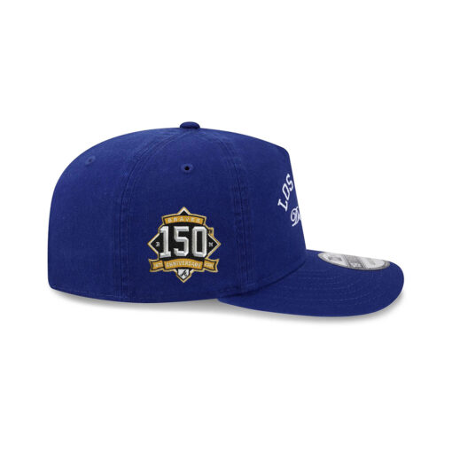 Los Angeles Dodgers Stacked Royal Stitched Adjustable Hat