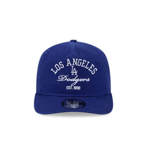 Los Angeles Dodgers Stacked Royal Stitched Adjustable Hat