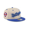 Los Angeles Dodgers Team Art Snapback in Cream