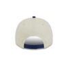 Los Angeles Dodgers Three Hit Chrome White Embroidered A-Frame Snapback Hat