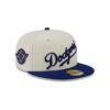 Los Angeles Dodgers Two Tone Stitch Cream Stitched Fitted Cap 1 Los Angeles Dodgers Two Tone Stitch Cream Stitched Fitted Cap