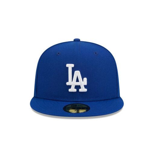 Los Angeles Dodgers Vanson Leathers Royal Stitched Fitted Hat