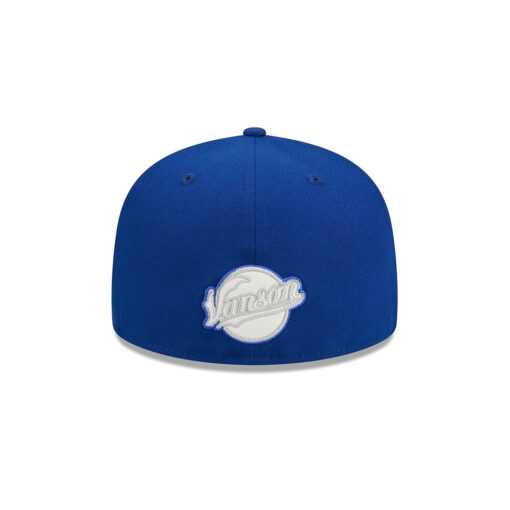 Los Angeles Dodgers Vanson Leathers Royal Stitched Fitted Hat