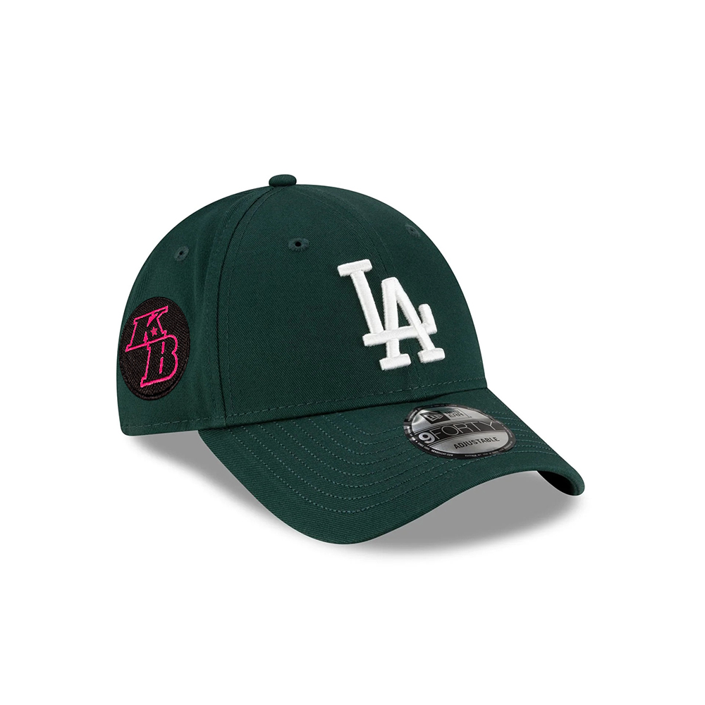 Los Angeles Dodgers Visor Script Adjustable Cap in Dark Green Los Angeles Dodgers Visor Script Adjustable Cap in Dark Green