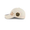 Los Angeles Dodgers Wildflower Light Cream Embroidered Casual Classic Adjustable Cap