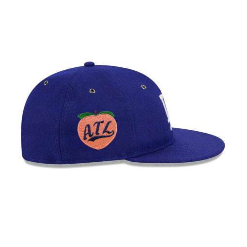 Los Angeles Dodgers Wool Retro Crown Fitted Cap in Blue