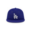 Los Angeles Dodgers Wool Retro Crown Fitted Cap in Blue