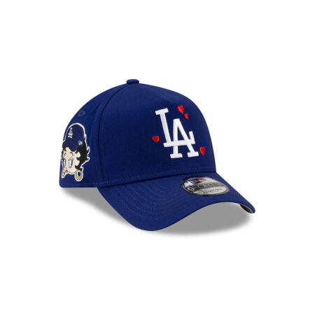 Los Angeles Dodgers x Bella Doña x Betty Boop A-Frame Snapback in Royal