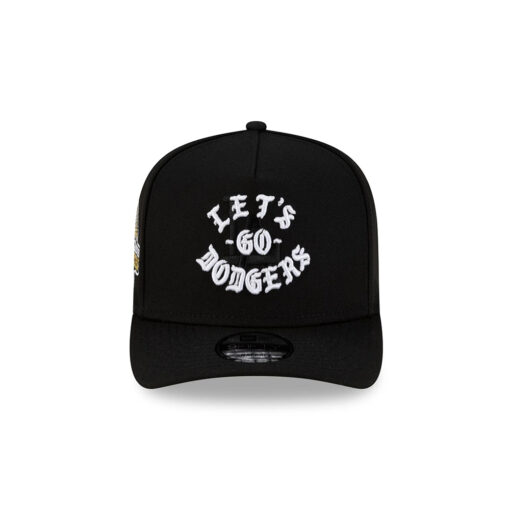 Los Angeles Dodgers x Born x Raised “Let’s Go Dodgers” World Series A-Frame Snapback in Black