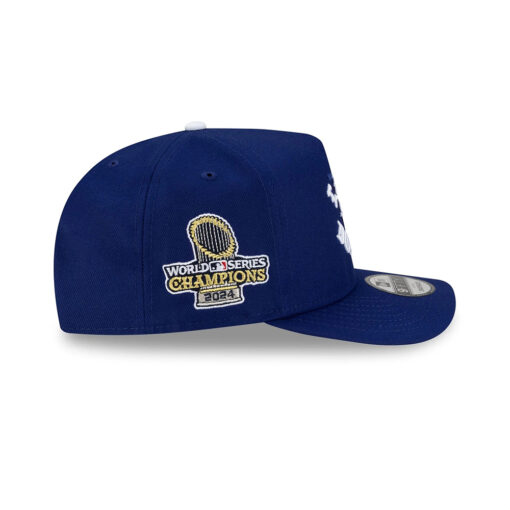 Los Angeles Dodgers x Born x Raised “Let’s Go Dodgers” World Series A-Frame Snapback in Royal