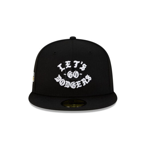 Los Angeles Dodgers x Born x Raised “Let’s Go Dodgers” World Series Fitted Cap in Black