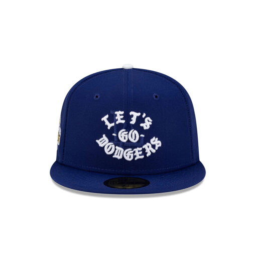 Los Angeles Dodgers x Born x Raised “Let’s Go Dodgers” World Series Fitted Cap in Royal