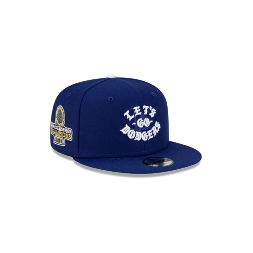 Los Angeles Dodgers x Born x Raised “Let’s Go Dodgers” World Series Snapback in Royal