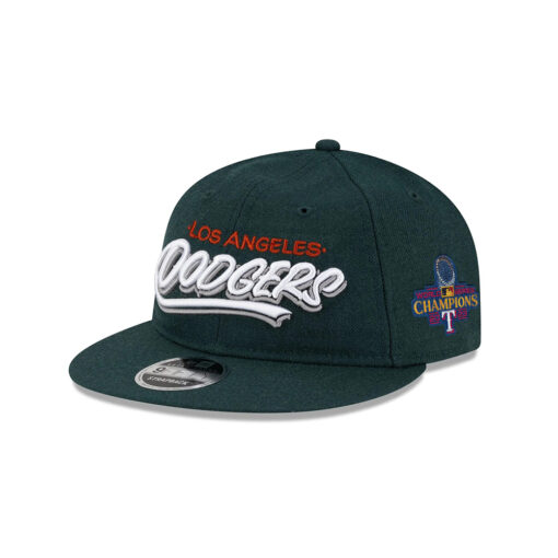 Los Angeles Dodgers x Born x Raised Sign Adjustable Cap in Green