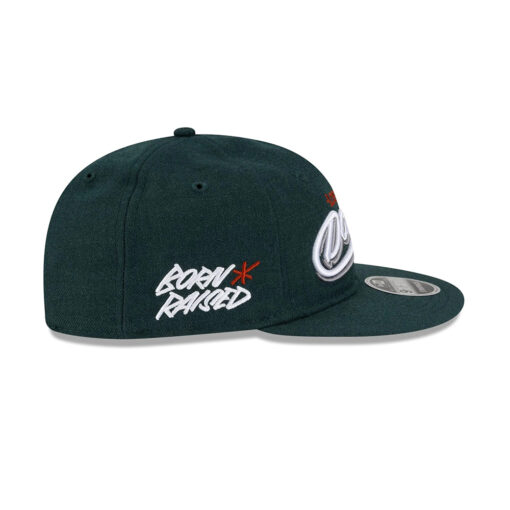 Los Angeles Dodgers x Born x Raised Sign Adjustable Cap in Green
