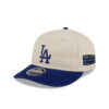 Los Angeles Dodgers x Three Looms Americana Herringbone Adjustable Cap in Cream