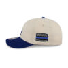 Los Angeles Dodgers x Three Looms Americana Herringbone Adjustable Cap in Cream