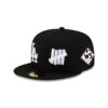 Los Angeles Dodgers x Undefeated Tally Fitted Cap in Black