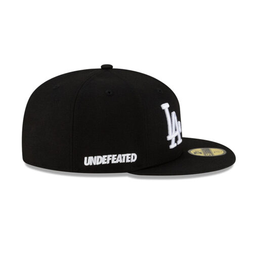 Los Angeles Dodgers x Undefeated Tally Fitted Cap in Black