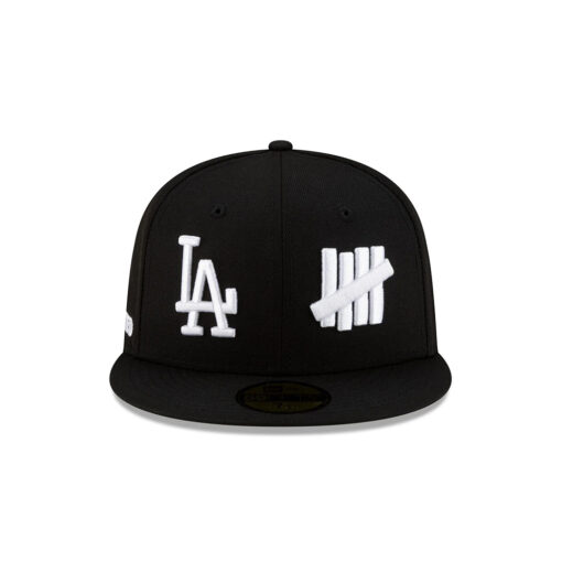 Los Angeles Dodgers x Undefeated Tally Fitted Cap in Black