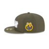 Los Angeles Dodgers x Undefeated Tally Fitted Cap in Olive