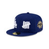 Los Angeles Dodgers x Undefeated Tally Fitted Cap in Royal