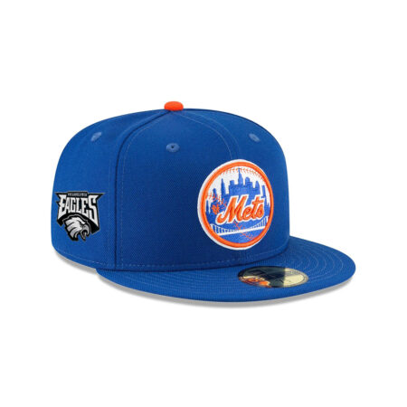 New York Mets 1962 Cooperstown Wool Blue Embroidered Fitted Cap