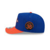 New York Mets Cartoon Royal Stitched Logo A-Frame Snapback Hat