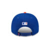 New York Mets Cartoon Royal Stitched Logo A-Frame Snapback Hat