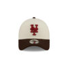 New York Mets City Script Frame Cream Embroidery Snapback Cap