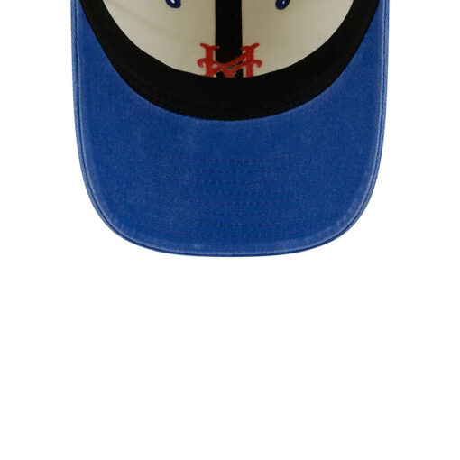 New York Mets Classic Sidescript White Stitched Adjustable Hat