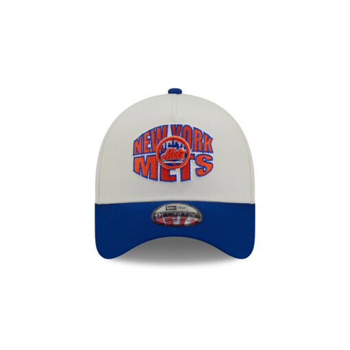 New York Mets Classic Tones Royal Stitched A-Frame Snapback Cap