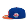 New York Mets Classic Tones White Embroidery Fitted Hat