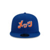 New York Mets Hyperfly Katakana Royal Stitched Fitted Cap