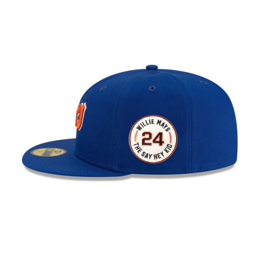 New York Mets Hyperfly Katakana Royal Stitched Fitted Cap